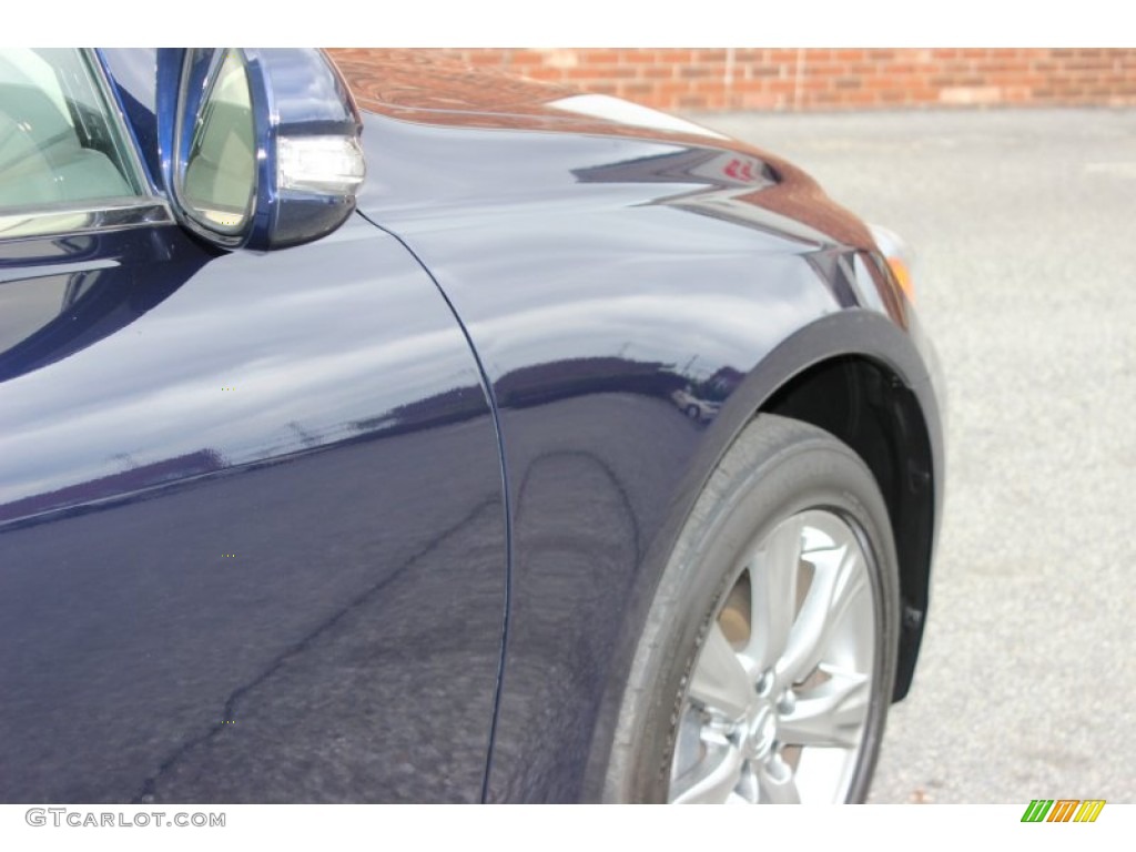 2011 GS 350 AWD - Deep Sea Blue Mica / Parchment/Birds Eye Maple photo #17