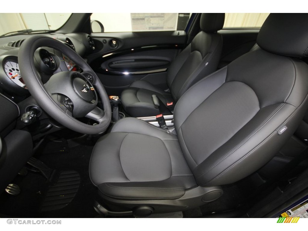 2013 Cooper S Paceman ALL4 AWD - Starlight Blue Metallic / Carbon Black photo #3