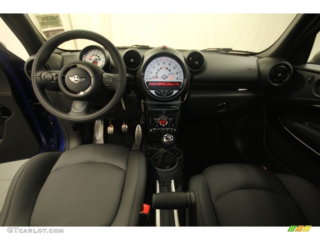 2013 Cooper S Paceman ALL4 AWD - Starlight Blue Metallic / Carbon Black photo #4