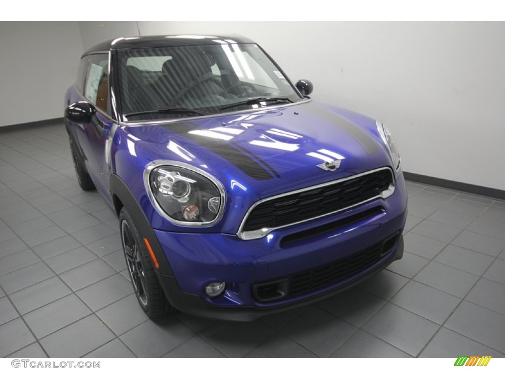 2013 Cooper S Paceman ALL4 AWD - Starlight Blue Metallic / Carbon Black photo #5