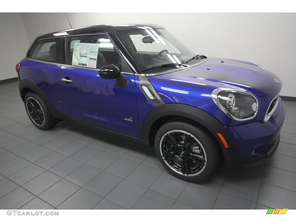 Starlight Blue Metallic 2013 Mini Cooper S Paceman ALL4 AWD Exterior Photo #81434051