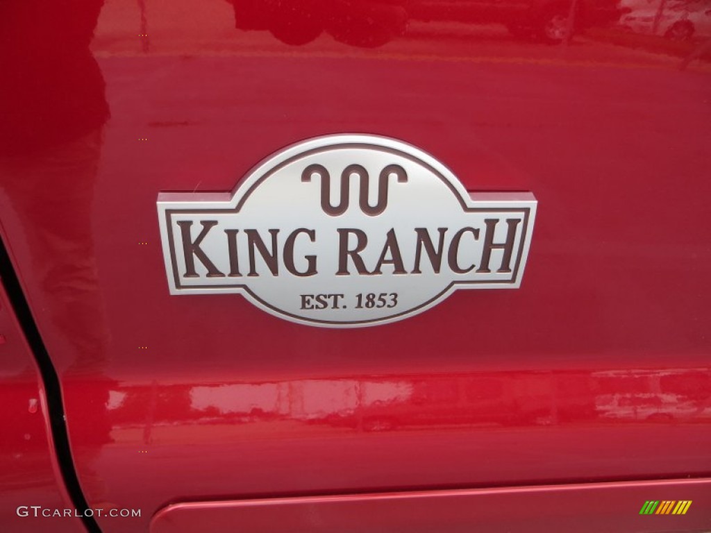 2013 Ford F250 Super Duty King Ranch Crew Cab 4x4 Marks and Logos Photo #81434088
