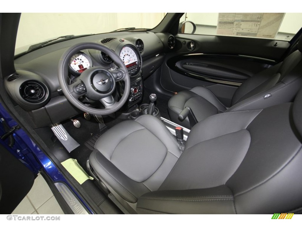 2013 Cooper S Paceman ALL4 AWD - Starlight Blue Metallic / Carbon Black photo #11