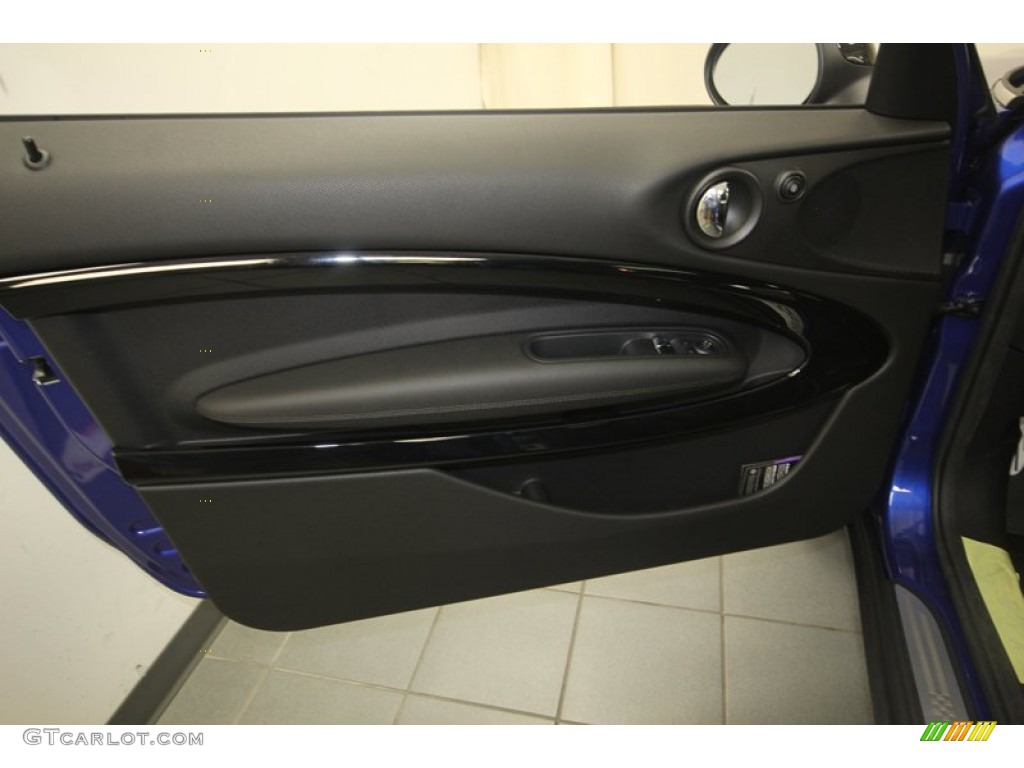 2013 Cooper S Paceman ALL4 AWD - Starlight Blue Metallic / Carbon Black photo #13