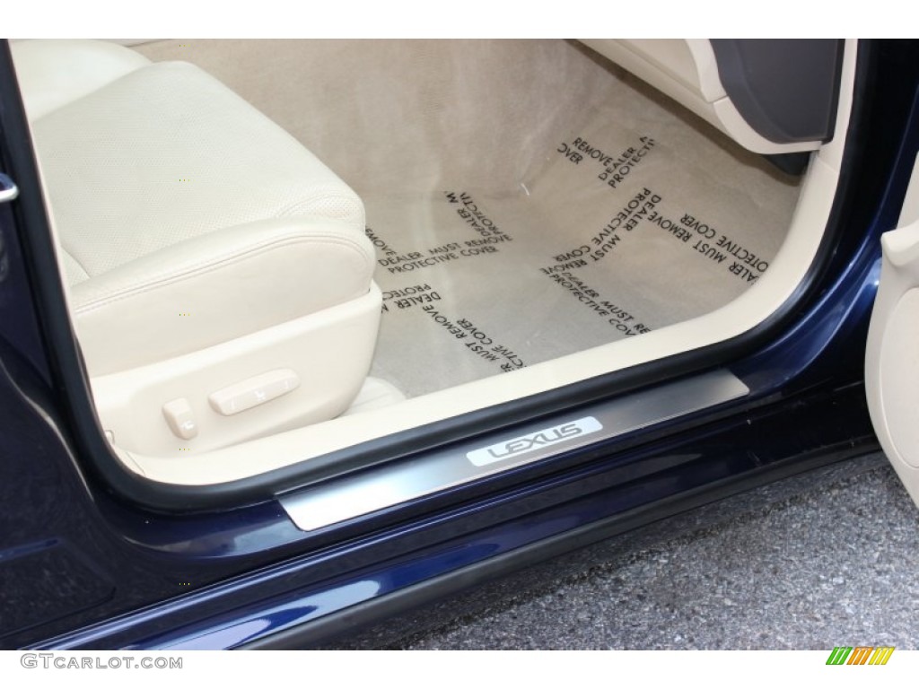 2011 GS 350 AWD - Deep Sea Blue Mica / Parchment/Birds Eye Maple photo #50