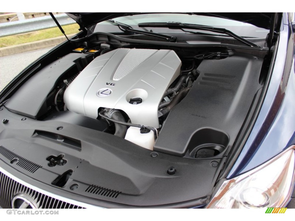 2011 GS 350 AWD - Deep Sea Blue Mica / Parchment/Birds Eye Maple photo #56