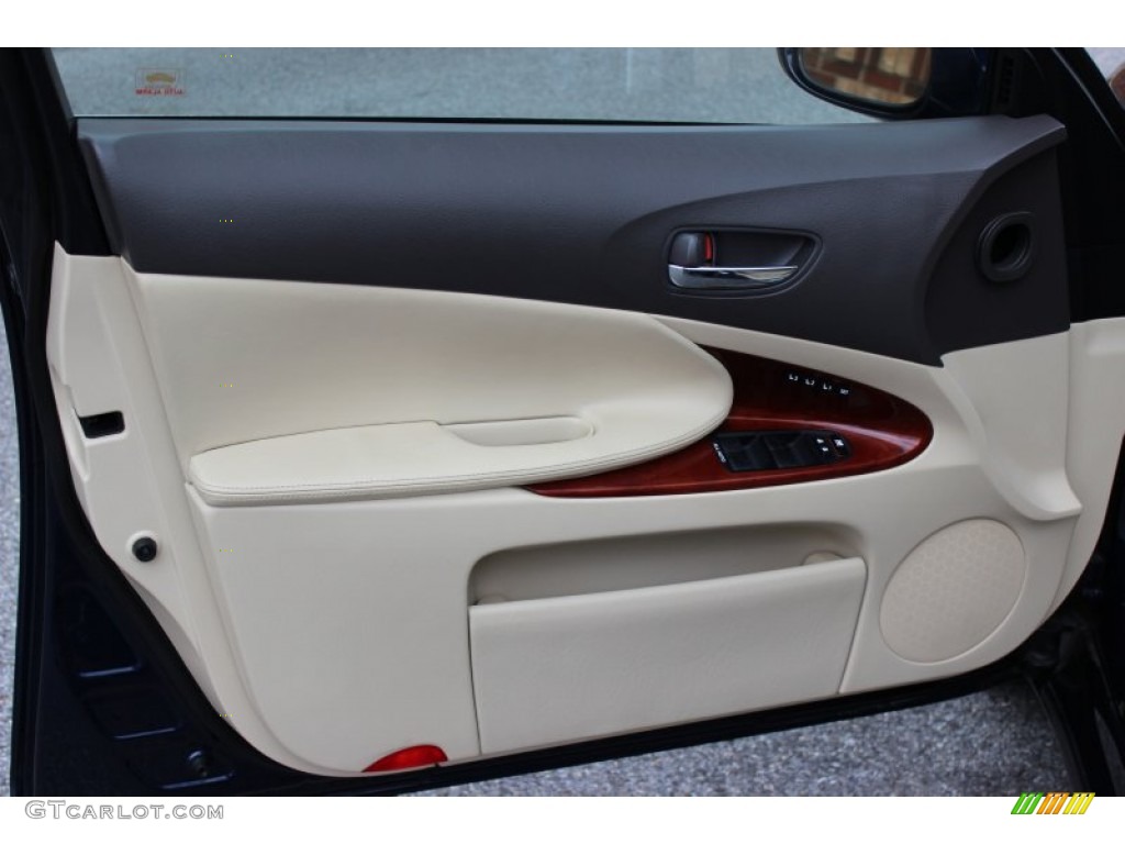 2011 GS 350 AWD - Deep Sea Blue Mica / Parchment/Birds Eye Maple photo #62