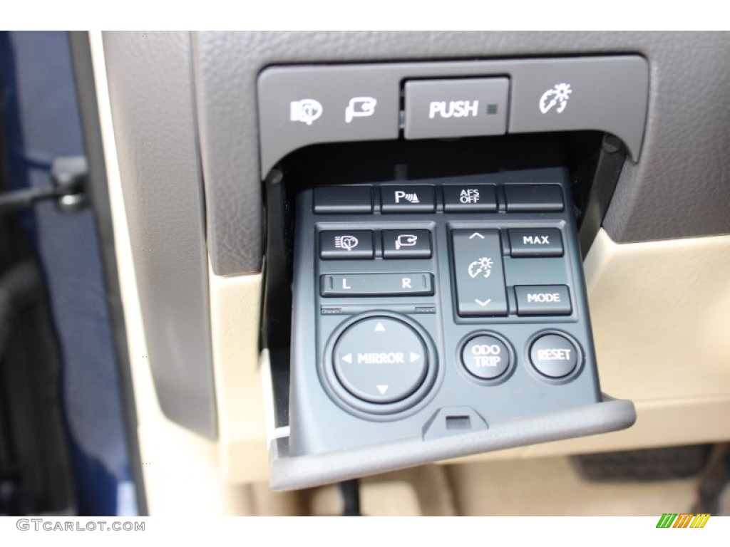 2011 GS 350 AWD - Deep Sea Blue Mica / Parchment/Birds Eye Maple photo #72