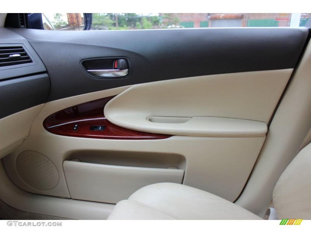 2011 GS 350 AWD - Deep Sea Blue Mica / Parchment/Birds Eye Maple photo #78