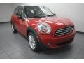 2013 Blazing Red Mini Cooper Countryman  photo #1