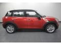 2013 Blazing Red Mini Cooper Countryman  photo #2