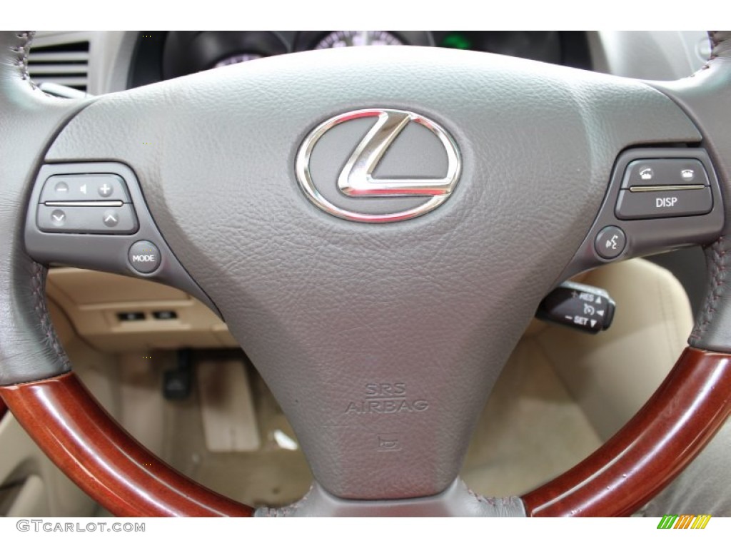 2011 GS 350 AWD - Deep Sea Blue Mica / Parchment/Birds Eye Maple photo #86