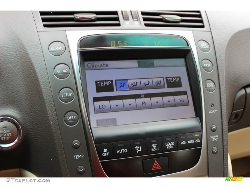 2011 GS 350 AWD - Deep Sea Blue Mica / Parchment/Birds Eye Maple photo #95