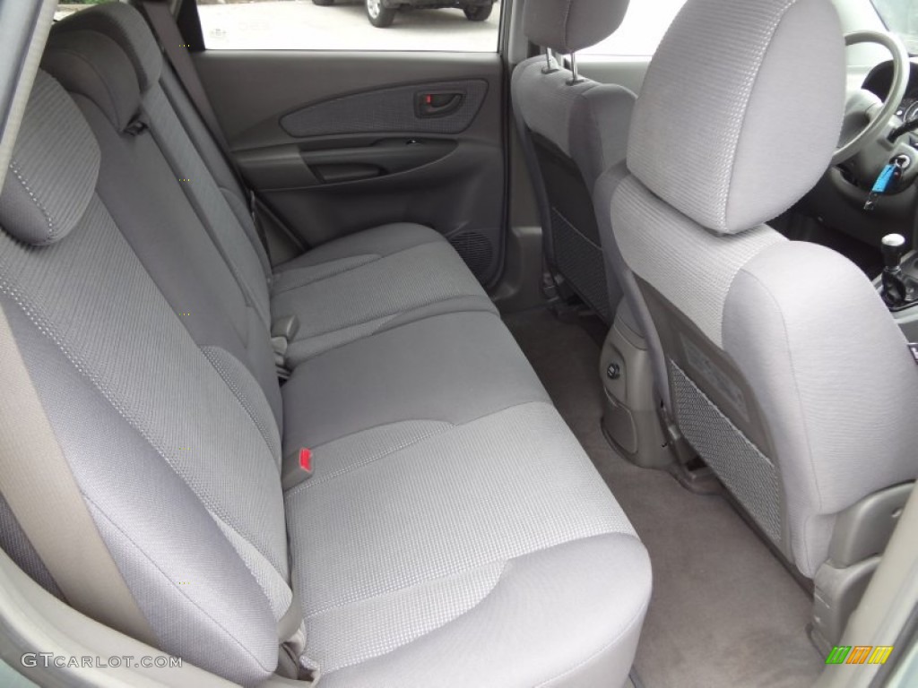 2007 Tucson GLS - Alpine Frost Blue Metallic / Gray photo #17