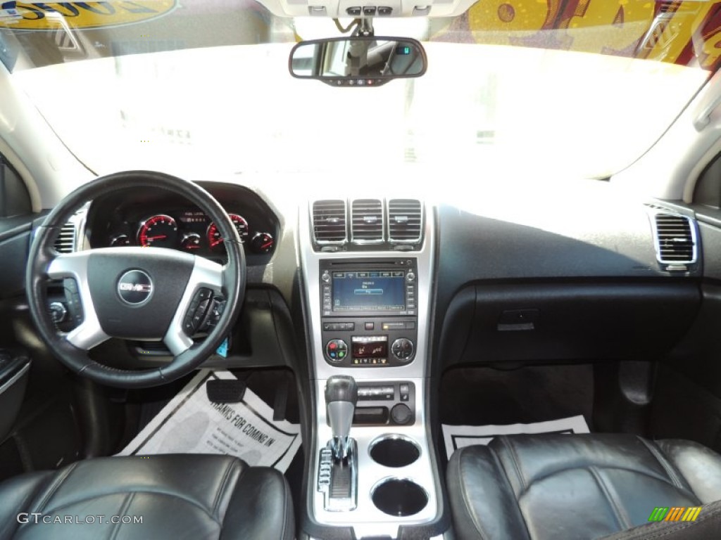 2008 Acadia SLT - White Diamond Tricoat / Ebony photo #17