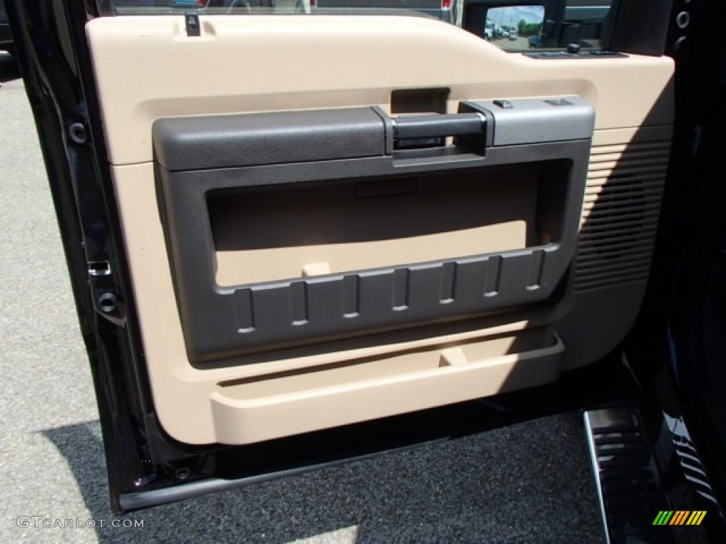 2013 F350 Super Duty Lariat SuperCab 4x4 - Kodiak Brown Metallic / Adobe photo #12