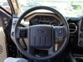 2013 Ford F350 Super Duty Adobe Interior Steering Wheel Photo