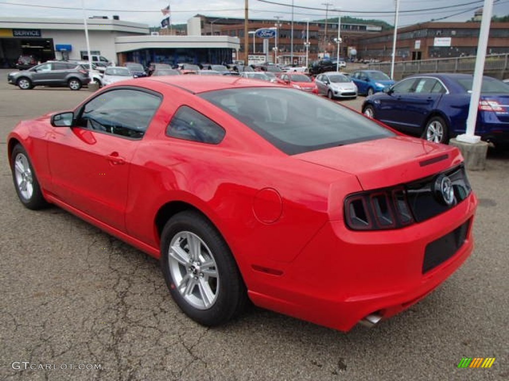 Race Red 2014 Ford Mustang V6 Coupe Exterior Photo #81436846