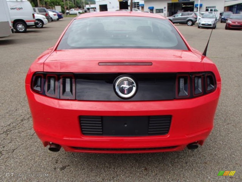 2014 Mustang V6 Coupe - Race Red / Charcoal Black photo #7