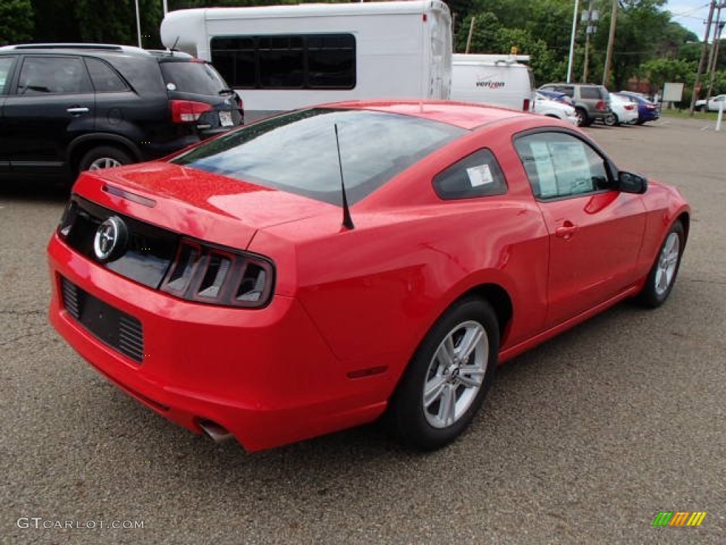Race Red 2014 Ford Mustang V6 Coupe Exterior Photo #81436885