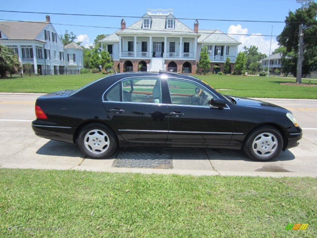 Black Onyx 2001 Lexus LS 430 Exterior Photo #81437120