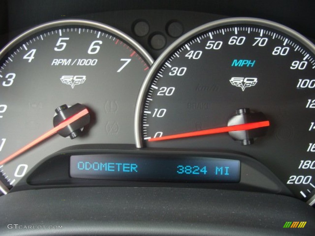 2013 Chevrolet Corvette Coupe Gauges Photo #81437671