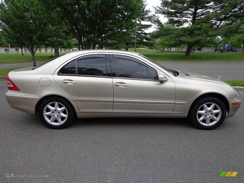 Desert Silver Metallic 2002 Mercedes-Benz C 320 Sedan Exterior Photo #81438014