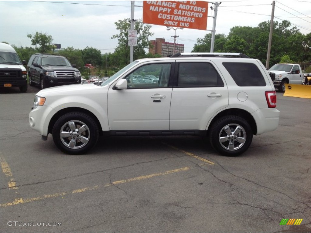 2011 Escape Limited 4WD - White Suede / Camel photo #2