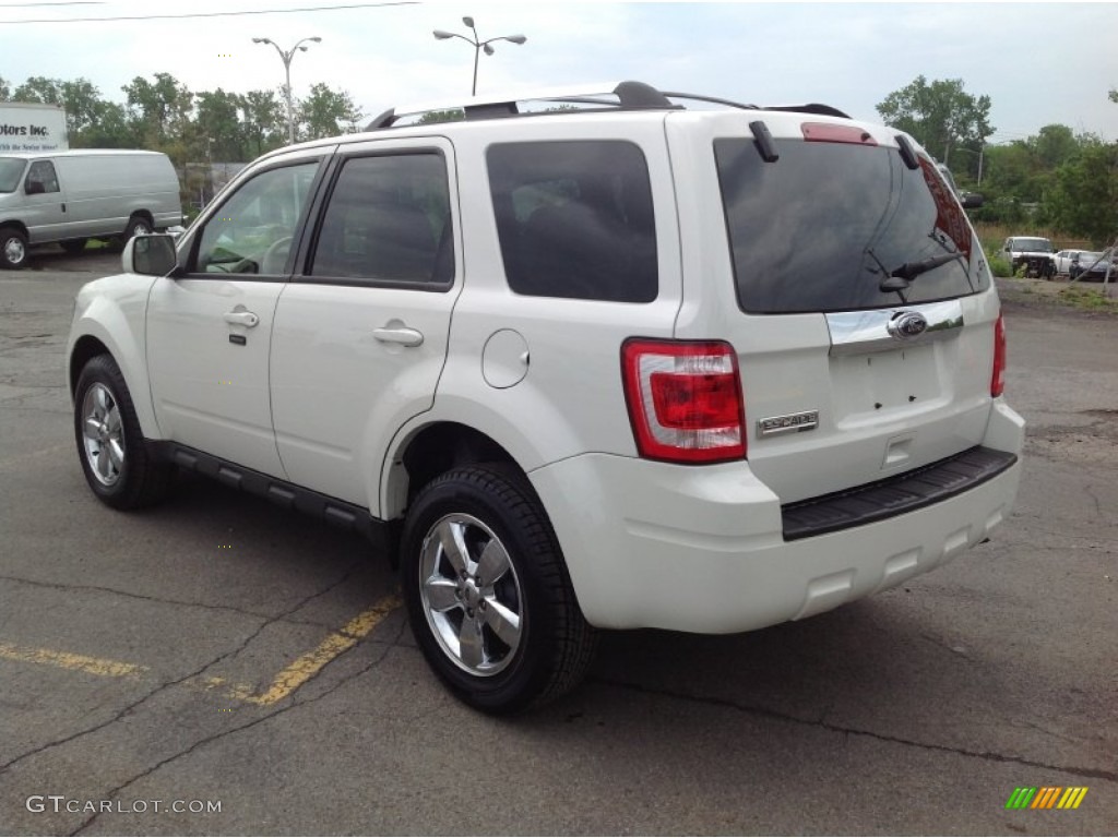 2011 Escape Limited 4WD - White Suede / Camel photo #3