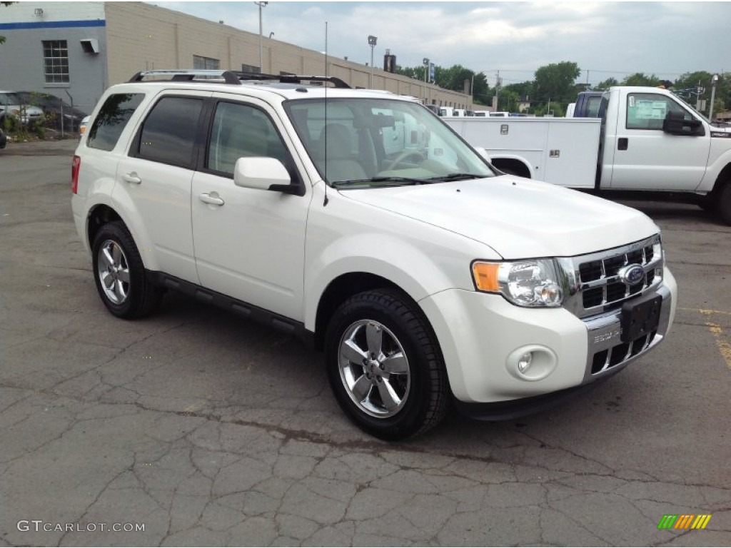 2011 Escape Limited 4WD - White Suede / Camel photo #7