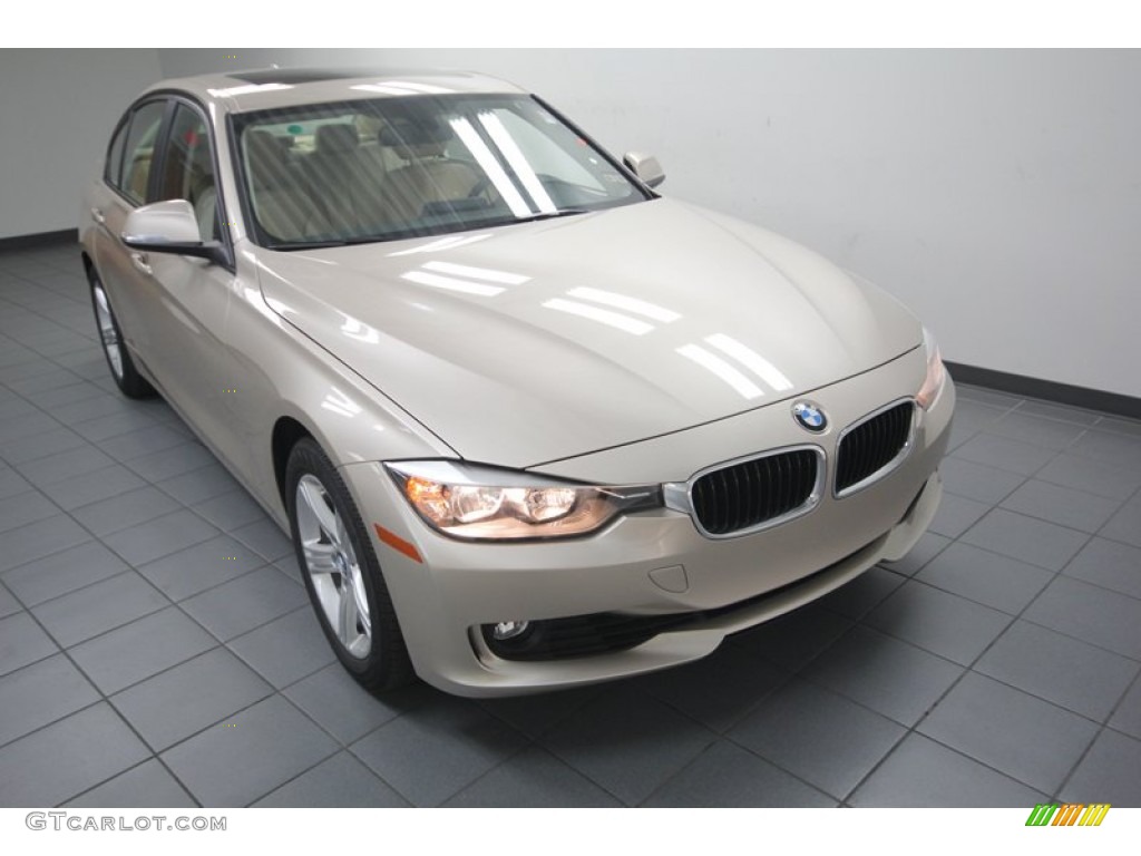 2013 3 Series 328i Sedan - Orion Silver Metallic / Venetian Beige photo #5