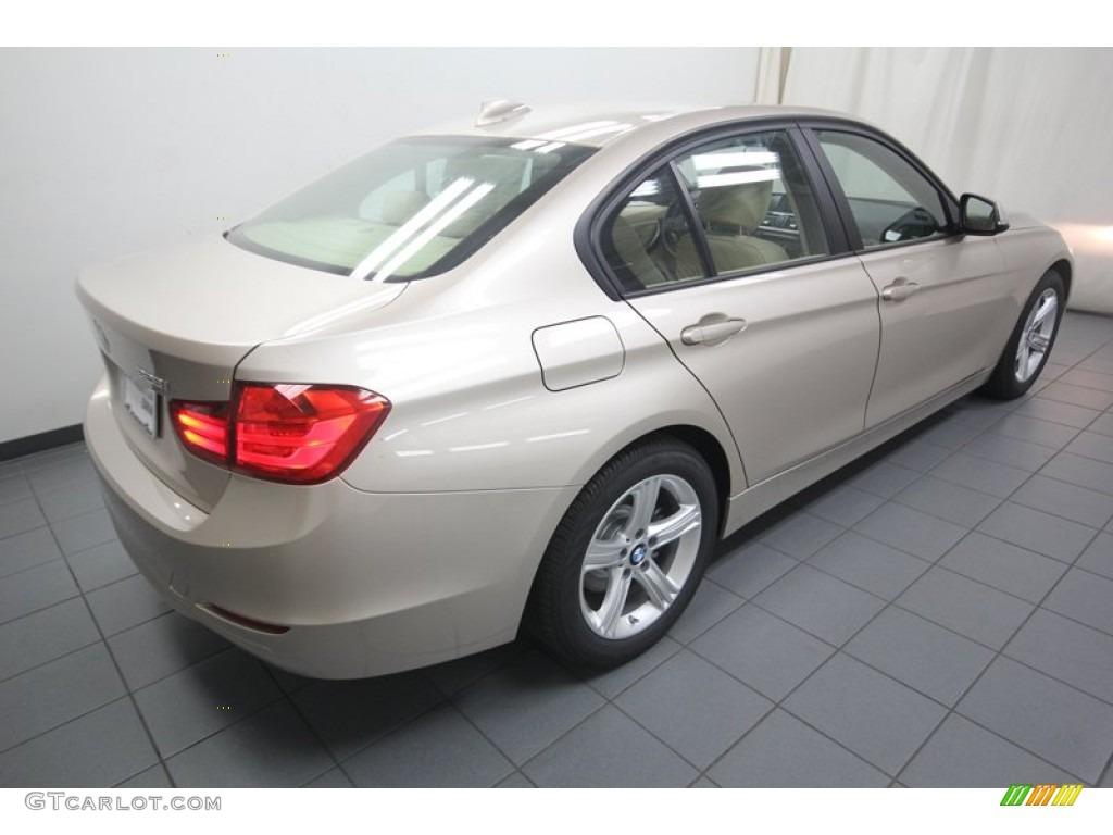 2013 3 Series 328i Sedan - Orion Silver Metallic / Venetian Beige photo #8