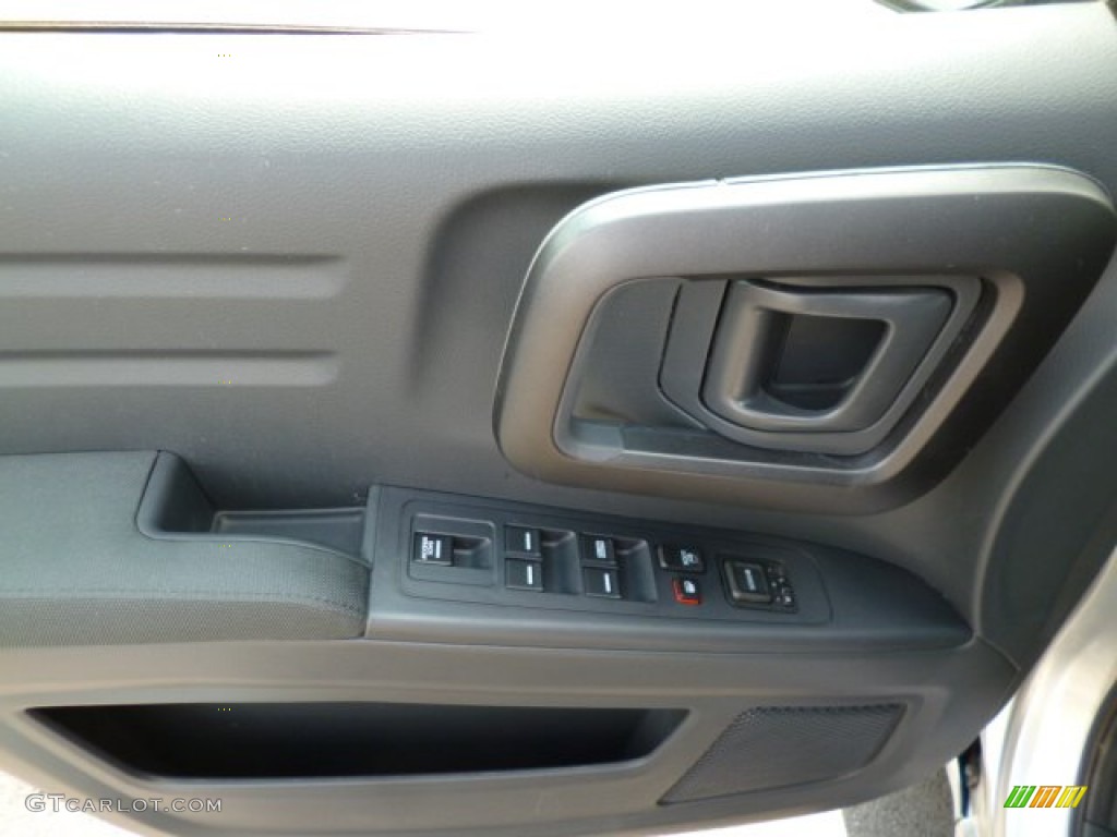 2012 Honda Ridgeline Sport Black Door Panel Photo #81439813