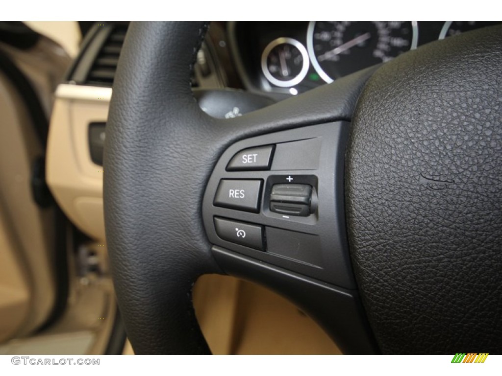 2013 3 Series 328i Sedan - Orion Silver Metallic / Venetian Beige photo #24