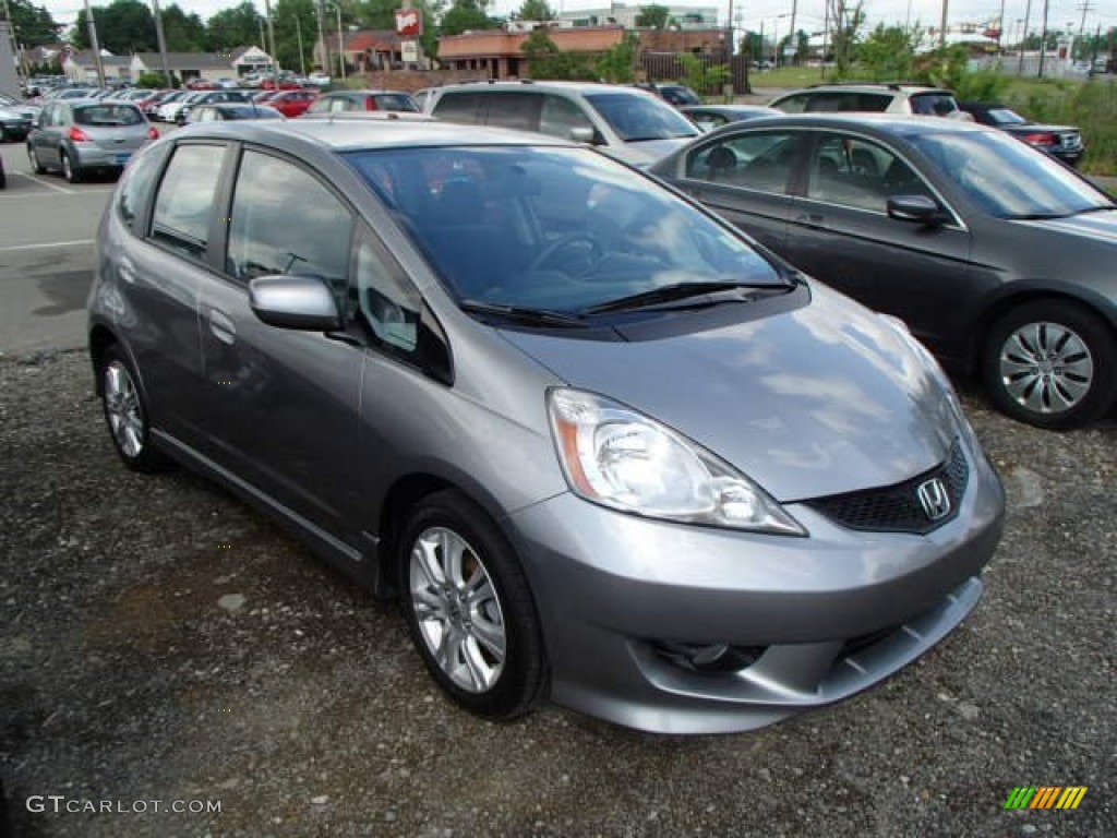 Storm Silver Metallic 2010 Honda Fit Sport Exterior Photo #81439890