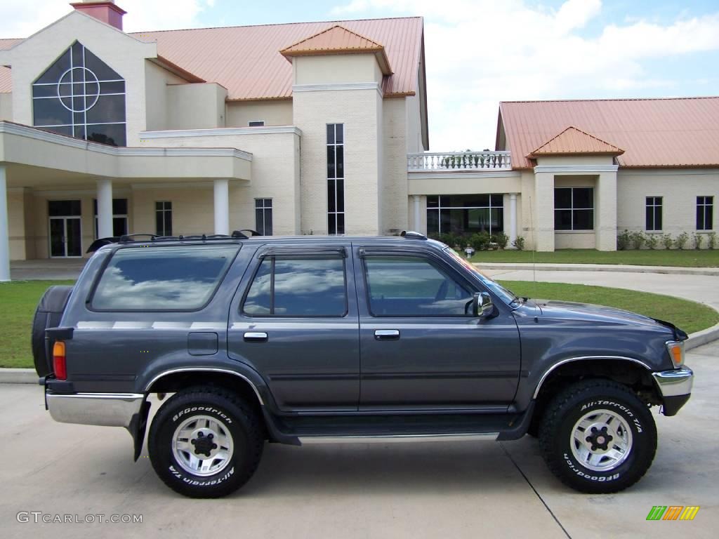 1991 4Runner SR5 V6 4x4 - Dark Gray Metallic / Gray photo #2