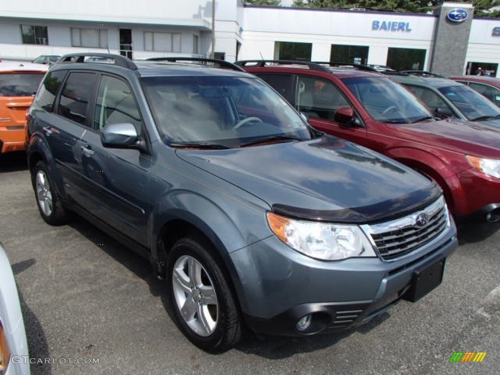 2009 Forester 2.5 X L.L.Bean Edition - Sage Green Metallic / Platinum photo #1