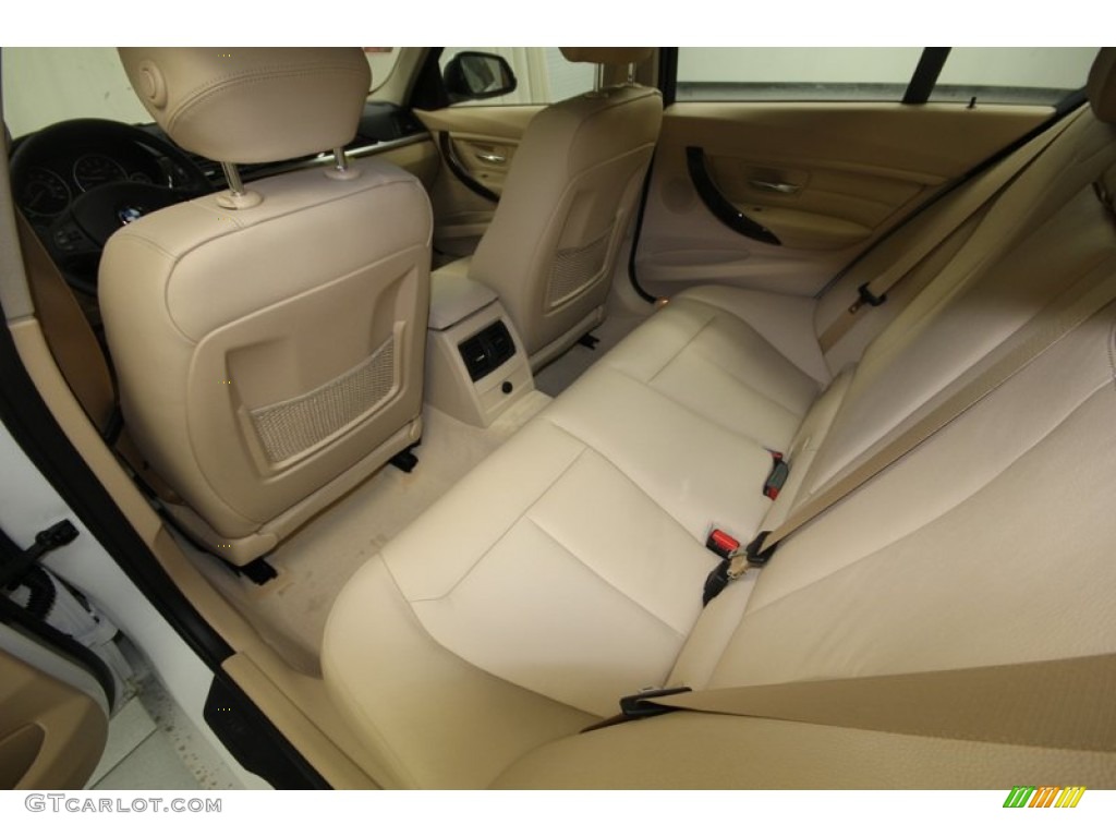 2013 3 Series 328i Sedan - Mineral White Metallic / Venetian Beige photo #26