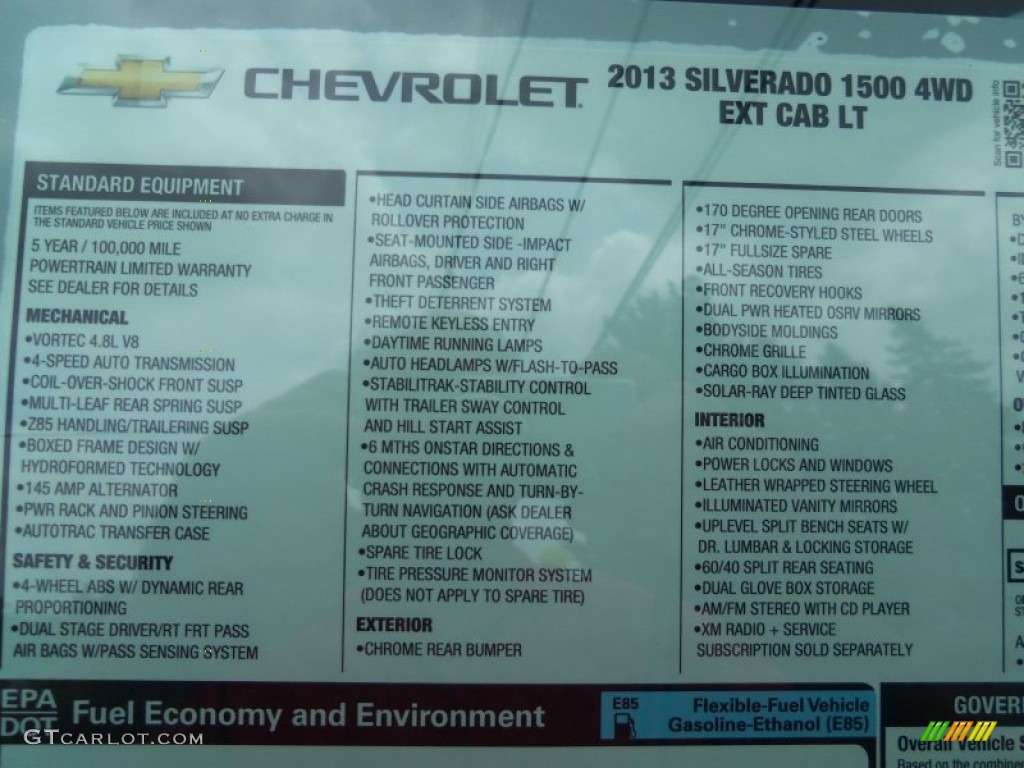 2013 Silverado 1500 LT Extended Cab 4x4 - Deep Ruby Metallic / Ebony photo #13