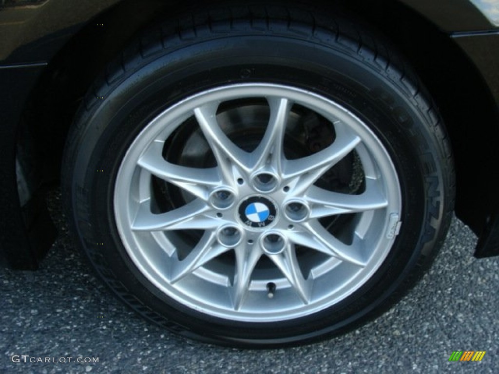 2003 Z4 2.5i Roadster - Jet Black / Black photo #7