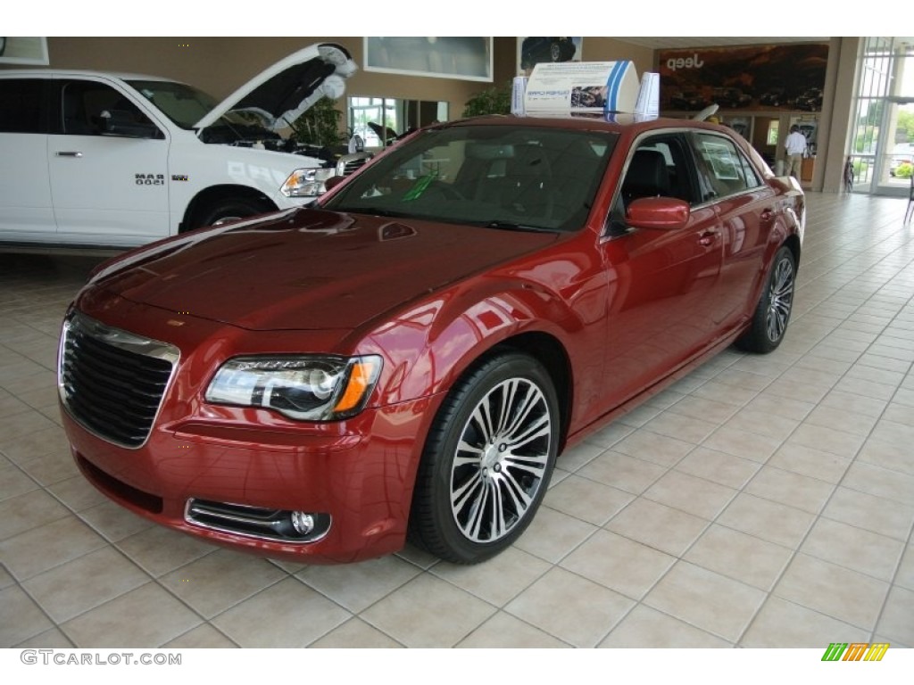 Deep Cherry Red Crystal Pearl 2013 Chrysler 300 S V6 Exterior Photo #81441524