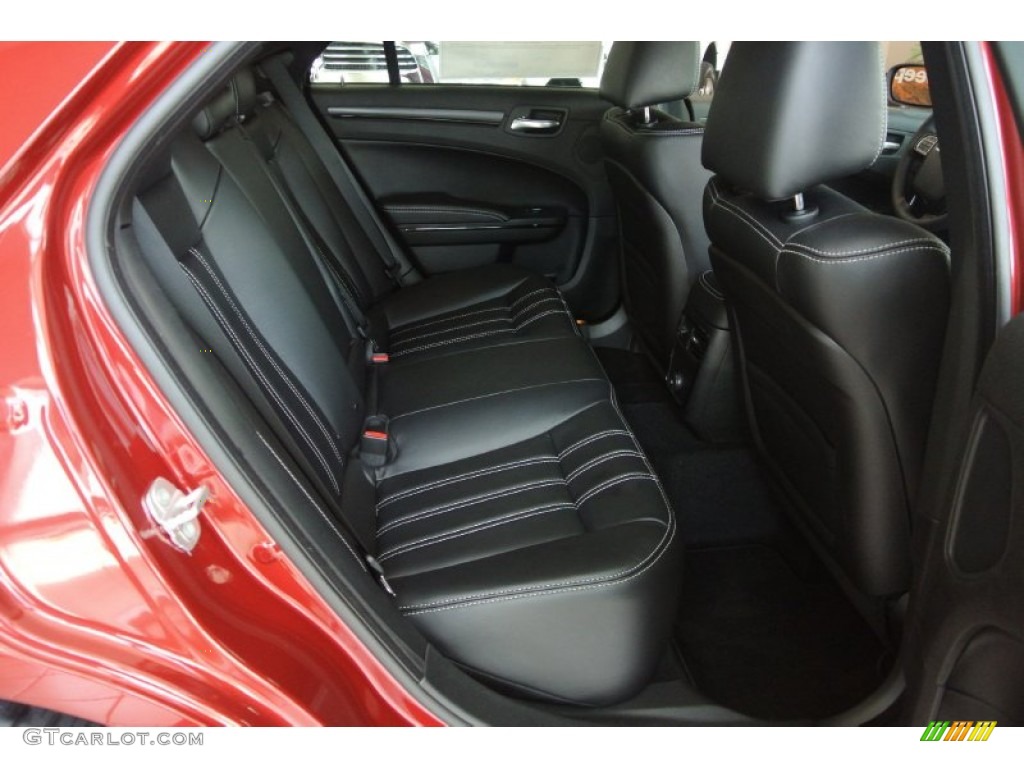 2013 300 S V6 - Deep Cherry Red Crystal Pearl / Black photo #12