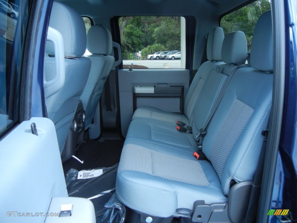 2013 Ford F250 Super Duty XLT Crew Cab 4x4 Rear Seat Photo #81442261