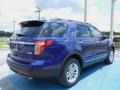 2013 Deep Impact Blue Metallic Ford Explorer XLT EcoBoost  photo #3