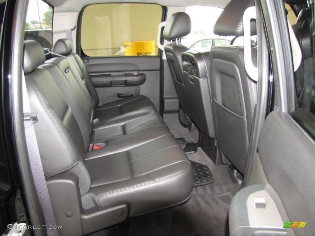 2011 GMC Sierra 1500 SLE Crew Cab Rear Seat Photo #81442815