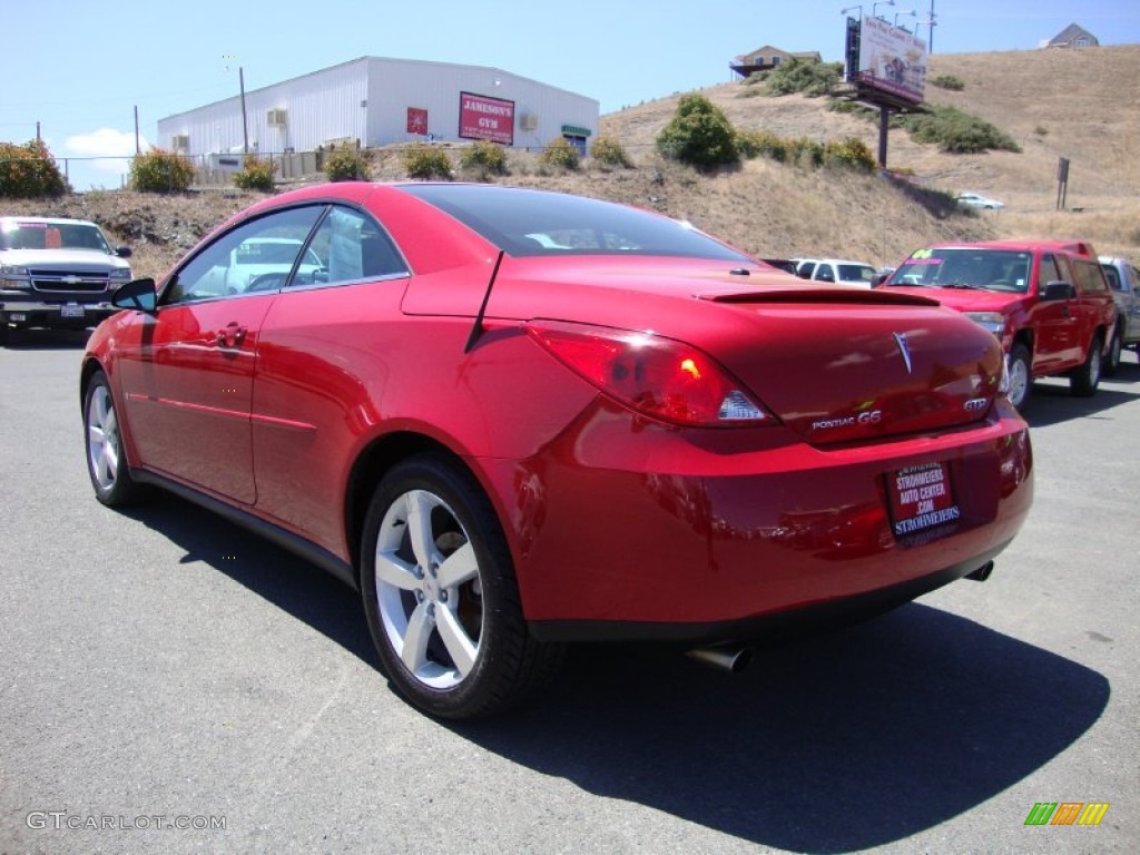 2006 G6 GTP Convertible - Crimson Red / Ebony photo #5