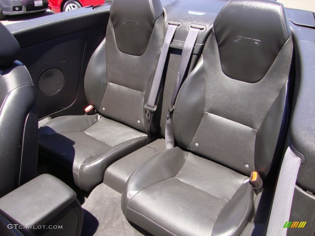 2006 Pontiac G6 GTP Convertible Rear Seat Photos