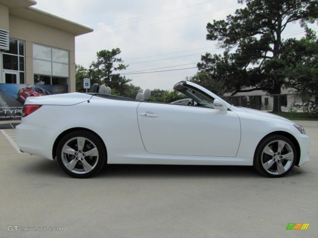Starfire White Pearl 2011 Lexus IS 350C Convertible Exterior Photo #81443706