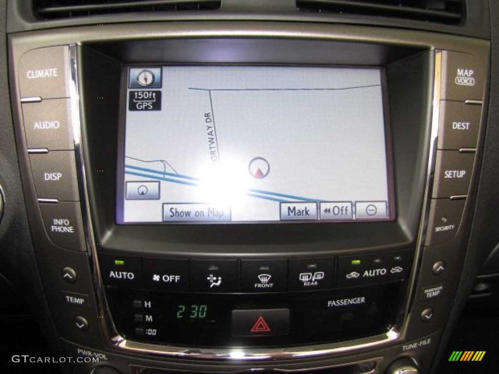 2011 Lexus IS 350C Convertible Navigation Photos