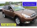 2011 Caramel Bronze Pearl Subaru Outback 2.5i Premium Wagon  photo #1